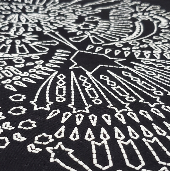 Skull Graphic Tee Textured Size XXL - Picture 6 of 10